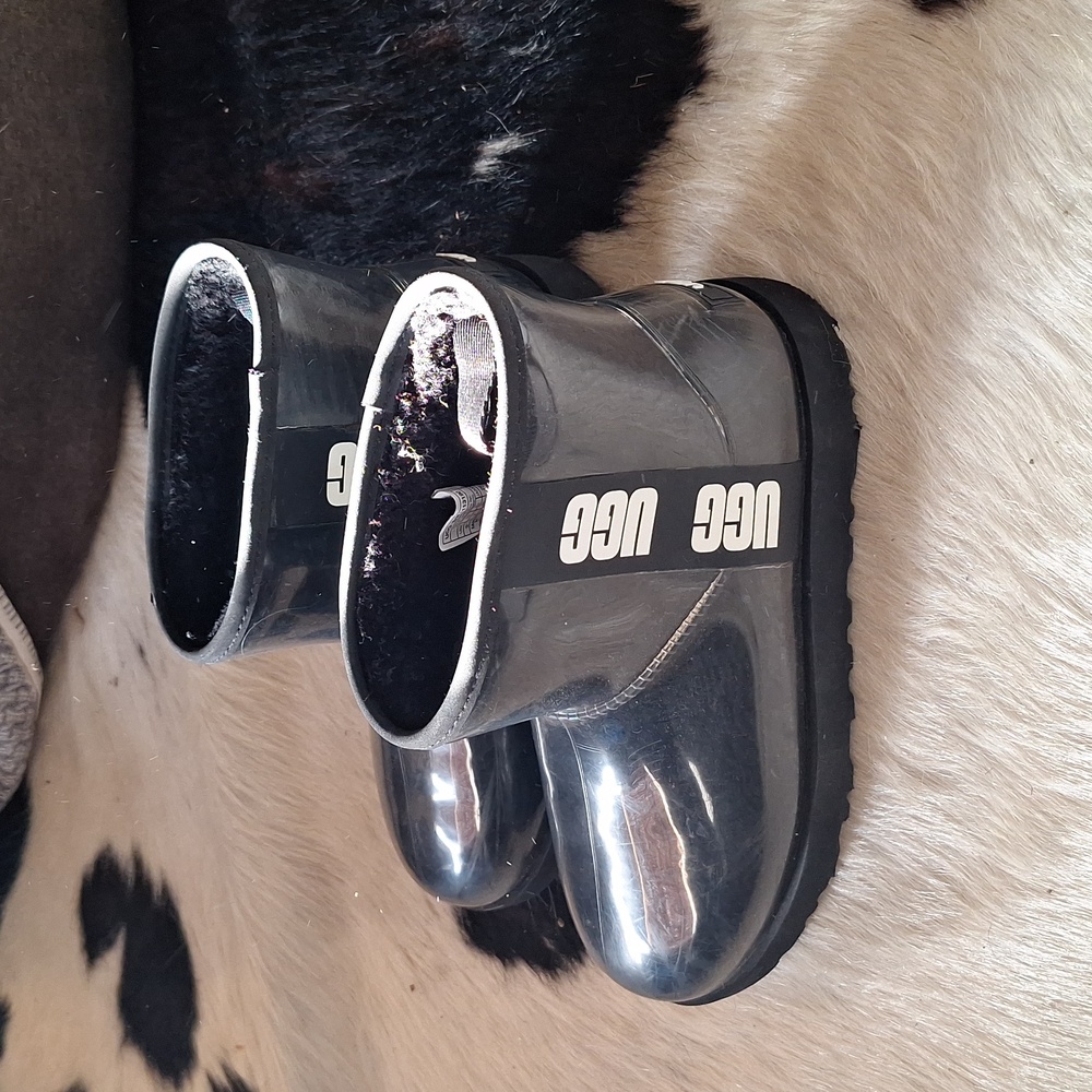 Ugg classic clear ankle boots